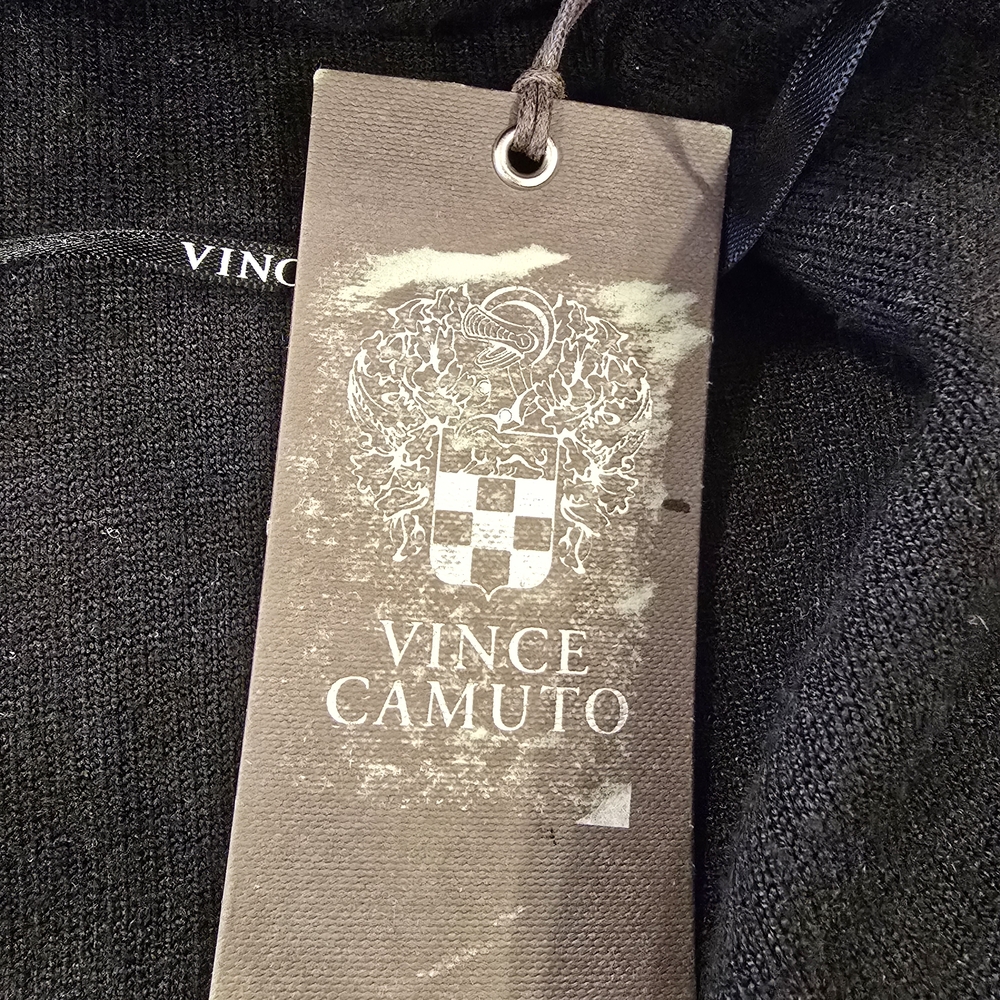 Vince Camuto Black Cutout Long Sweater Dress Size 10 Nwt - Picture 12 of 12
